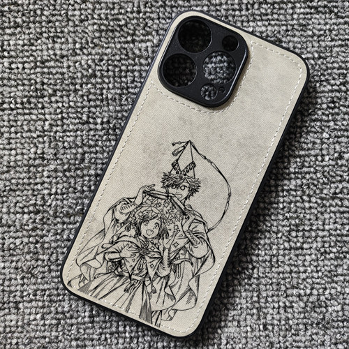 尖帽子的魔法工坊奇弗利动漫周边布纹手机壳适用iphone16苹果17华为mate60荣耀win小米17红米K80一加13iqoo15