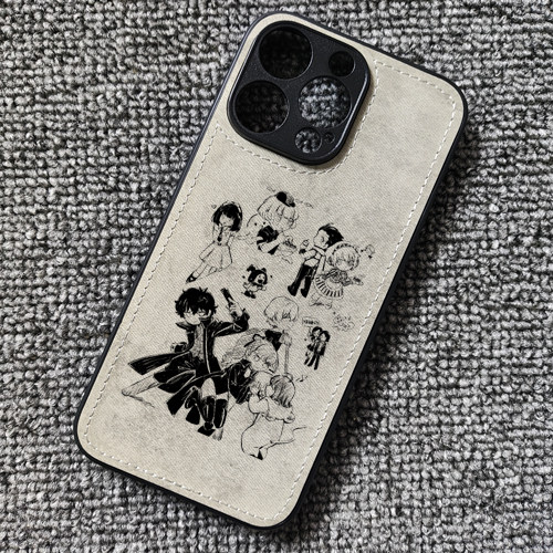 p5女神异闻录周边布纹手机壳适用iphone16promax苹果15华为pura70红米K60小米14一加13Tiqoo12华为mate60pro