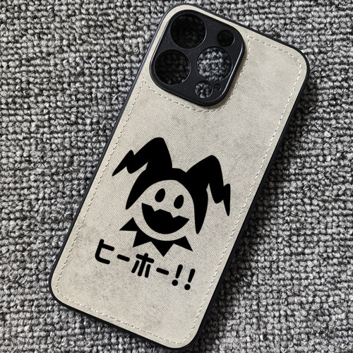 女神异闻录p5杰克霜精周边布纹手机壳适用iphone16proMAX苹果15华为mate60红米K70小米14IQOONEO9荣耀90
