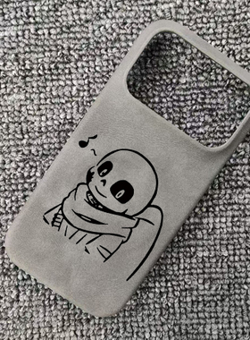 传说之下Undertale游戏肤感羊巴皮磁吸手机壳适用于iphone17苹果华为P70小米15红米K70三星S25一加15荣耀500