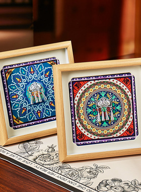 山城文创丨民族风苗银饰福禄吉祥摆件商务活动礼品酒店民宿摆台