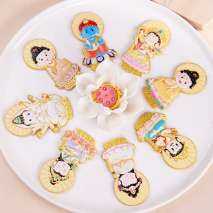 山城文创 八大守护本命生肖文创金属冰箱贴创意礼品纪念礼品