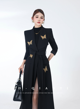 MD千亿【衣著原点】2026新款显瘦长款长袖高级感百搭时尚大衣