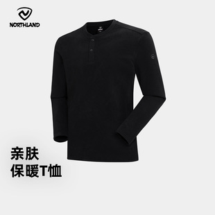 户外徒步登山运动休闲打底衫 25新款 NTSFT5878S T恤男士 诺诗兰长袖