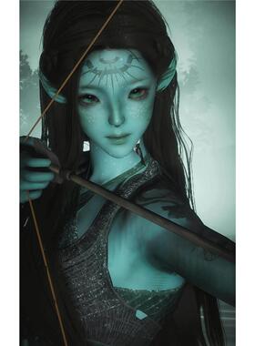 发3 阿凡达 实拍p2 燕云十六声捏脸女 端游手游通用