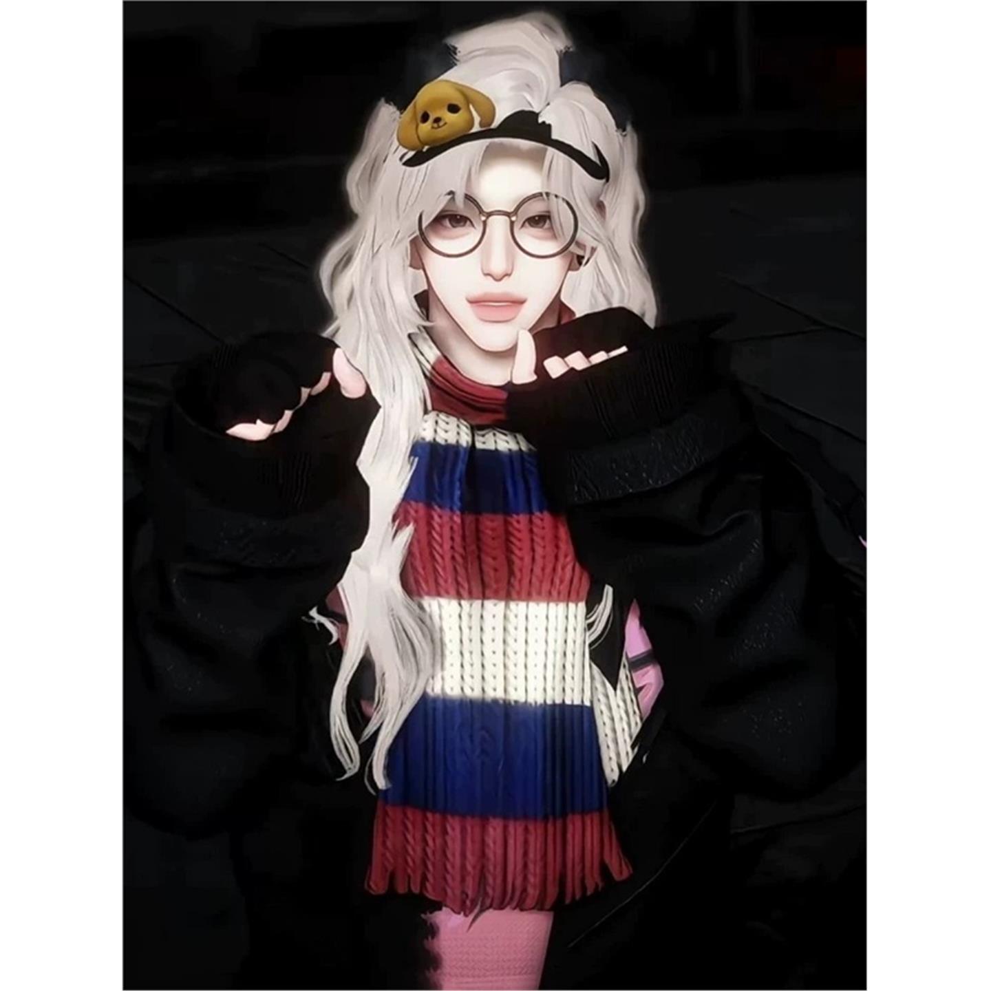 发2 撒娇小猫 少年感 人妻 逆水寒手游捏脸男通用