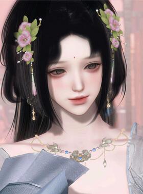 发2 仙瑶 雨中舞 梨月诗 实拍p2 逆水寒手游捏脸女通用