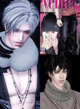 逃离 弱 逆水寒手游捏脸男 发p2别的图是买家改妆