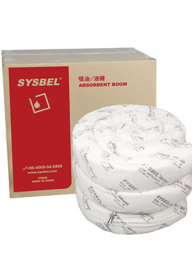 西斯贝尔条形吸油栅油类专用不吸水OB0001W白色吸油棉条油库码头