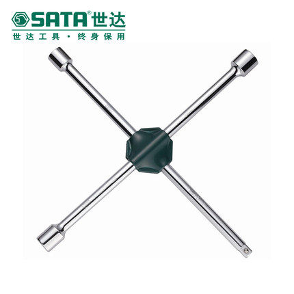 SATA世达16寸20寸十字轮胎扳手48101/48102  17mm19mm21MM,1/2头