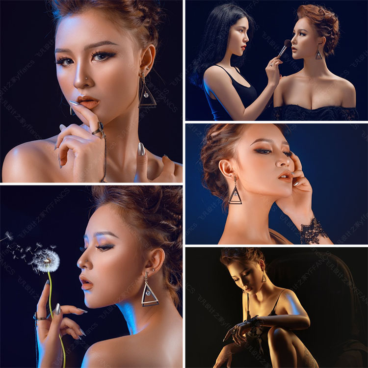 1014-RAW原片妆面精修原图摄影底片PS修图师后期调色绘画