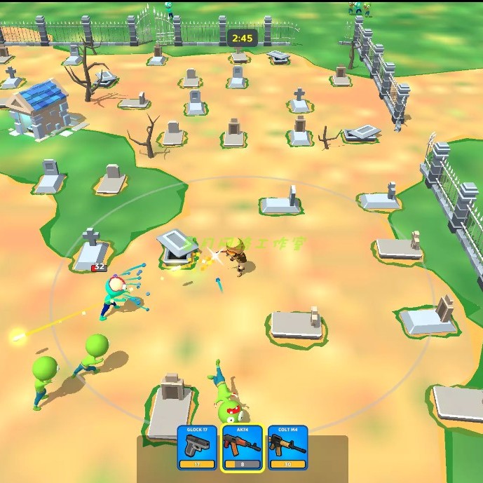 Unity Zombie Slayer僵尸杀手第三人称射击游戏源码工程