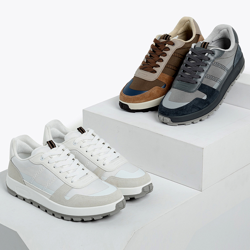 2025新款男士透气增高休闲运动鞋