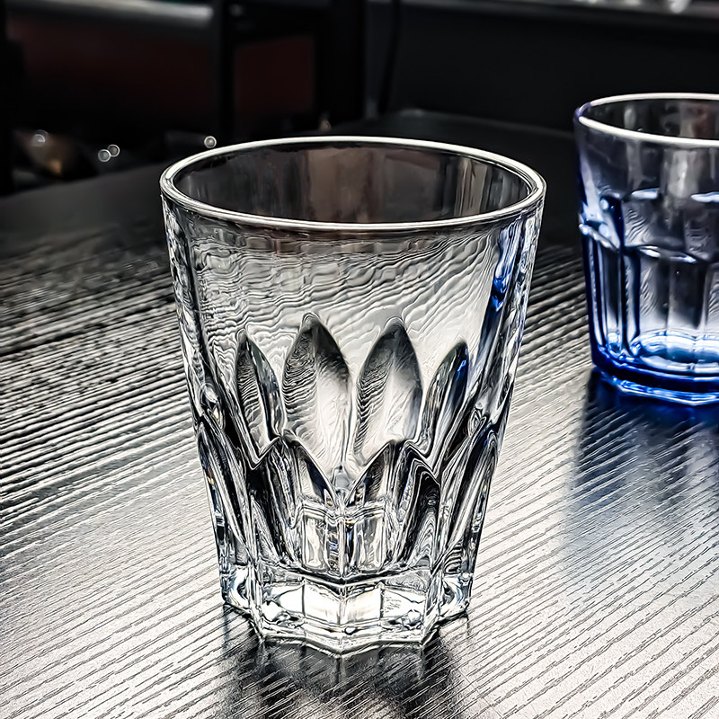 水晶玻璃杯高级感酒杯啤酒杯子茶杯水杯耐高温白酒高颜值轻奢高档
