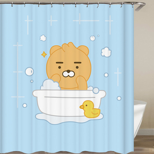 RYAN浴帘KAKAO窗帘布门帘布墙布装饰挂布卫生间挡水帘衣柜遮挡帘