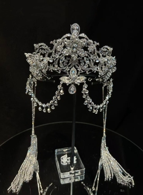 欧姿新娘饰品ETE皇冠气质闪亮百搭公主冠白纱仪式王冠跟妆女18100