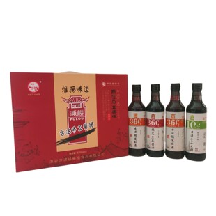 淮安浦楼原生态酱醋零添加古法头道白汤酱油黑豆手工老醋礼盒装