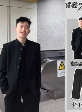 中山装男赵山河同款上衣