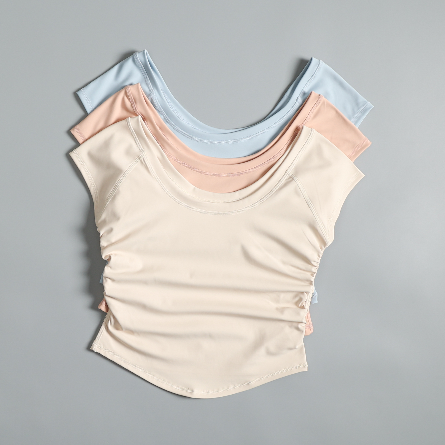 运动短袖女夏季普拉提锻炼瑜伽