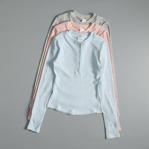 瑜伽服长袖女修身显瘦跑步运动上衣速干高级感普拉提训练健身衣