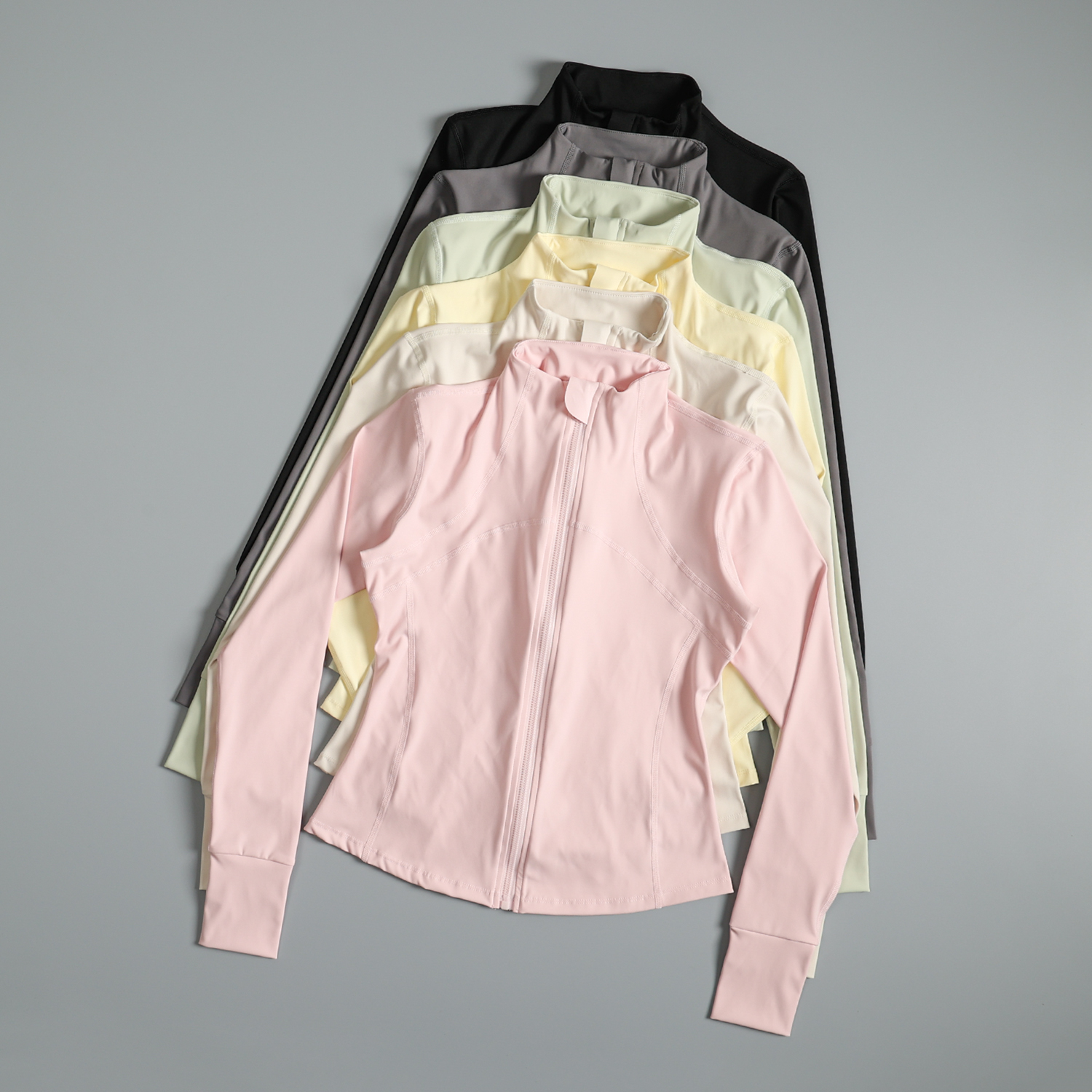 瑜伽服女外套开衫高级感绝美跑步运动训练健身服上衣2025新款长袖