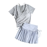 Летний высококачественный модный быстросохнущий спортивный костюм для бадминтона для йоги для тренировок для спортзала, для бега