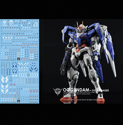 炎水贴 GHOST版 MG OO RAISER 00R OOR 高达 模型 荧光 水贴