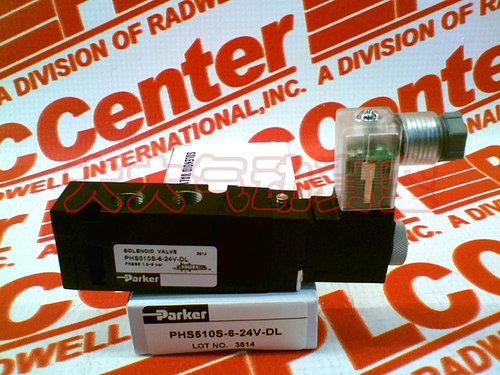 美国派克PARKER原装PHS510S-6-DC24V-L电磁阀 PHS510-6-220V