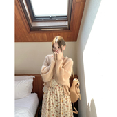 粉丝福利 5折 马海毛针织开衫 AHY多多 女秋季 气质百搭宽松外套