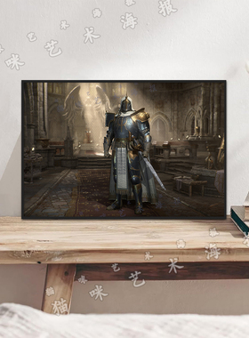 暗黑破坏神4Lilith莉莉丝Diablo IV帆布打印海报装饰画家居游戏