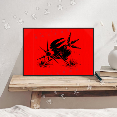 空洞骑士丝之歌游戏Hollow Knight: Silksong帆布打印海报装饰画