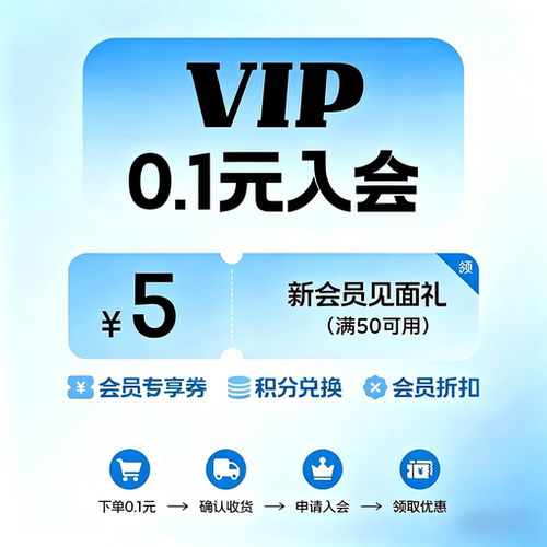 0.1元入会券50-5
