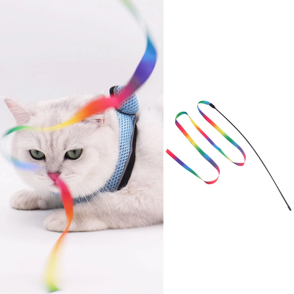 逗猫棒长杆逗猫杆猫玩具自嗨解闷宠物用品猫咪玩具斗猫棒一件起批