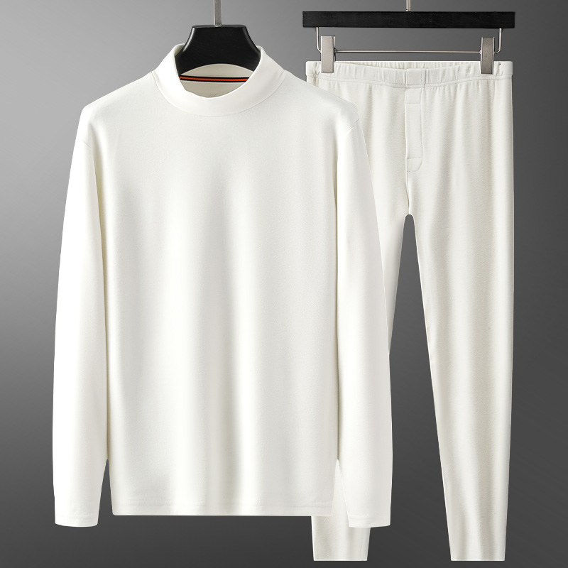 男士羽毛蛋白半高领打底衫冬季保暖内衣套装加厚中领德绒秋衣秋裤,女士内衣/男士内衣/家居服,保暖套装,淘宝优惠券,粉丝福利购,淘宝优惠卷