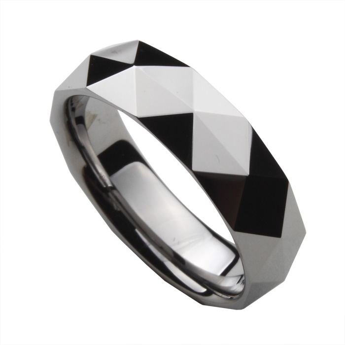 钨金切面戒指闪亮撤柜清仓刀简约