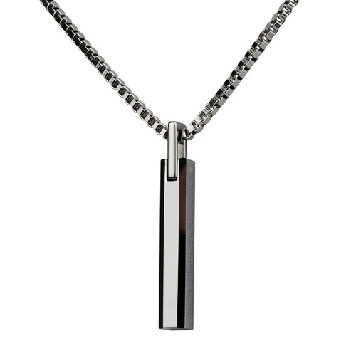 diy男士钨金时尚风饰品刻字吊坠