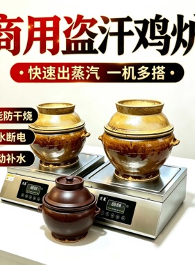 盗汗鸡炉汽锅鸡专用商用蒸汽机云南蒸汽锅电炖鸡汤设备蒸钵鸡