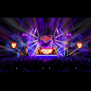 3D舞美效果图设计开业舞台奠基走秀演出设计晚会周年庆典设计