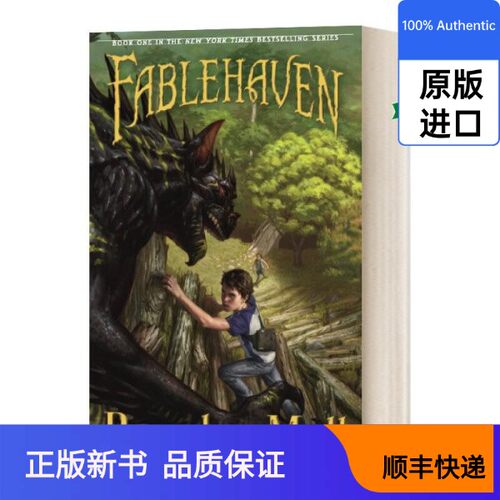 【现货进口原版】英文原版 Fablehaven 奇幻王国法柏哈温#1 猎魔少年 英文版 进口英语原版书籍Mull, Brandon出版社9781416947202