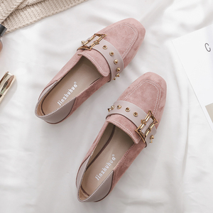 英伦风方头晚晚鞋