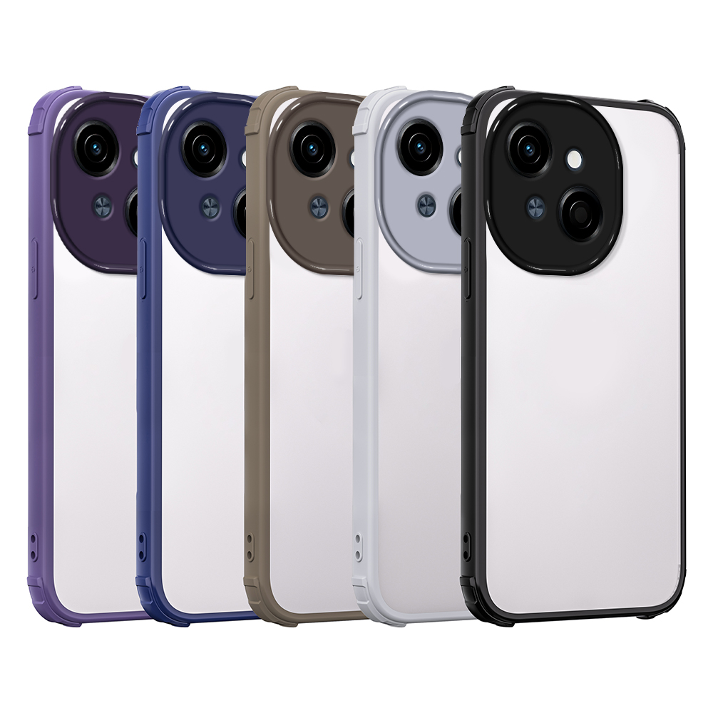 适用外贸传音Tecno Spark GO2 GO1 GO2025 TM四角护盾防摔手机壳传音POP10 9 Smart10 Spark20 二合一保护套