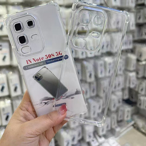 适用传音Infinix Note50X 50S手机壳 传音Note50 PRO+加厚防摔壳NOTE40 PRO 30 20 NOTE11透明气囊保护套批发
