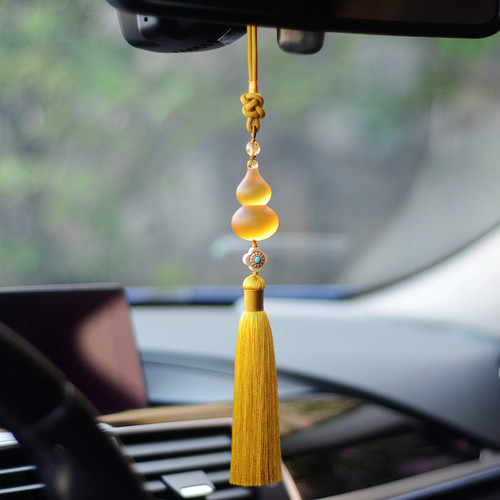 葫芦汽车挂件保平安高级车内饰品