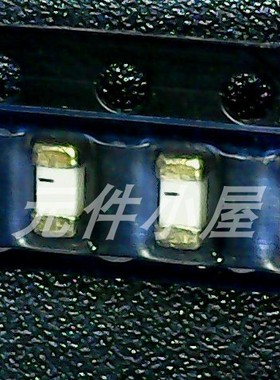 力特 1206 1A 75V 陶瓷方形快断贴片保险丝管 0458001.DR 丝印1