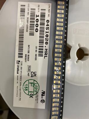 0451020.MRL进口力特1808贴片陶瓷保险丝管LF 20A 65V快熔断