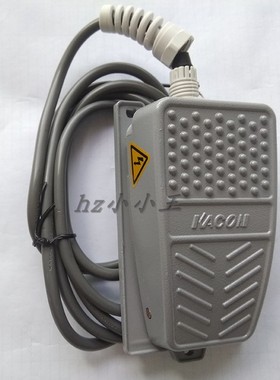 凯昆脚踏开关 灰色踏板带线2米 铝合金外壳脚控制开关 HRF-MD212C