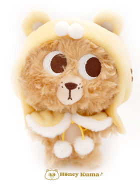 honey kuma  小众设计品牌潮流毛绒公仔礼物可爱熊熊玩偶书包挂件
