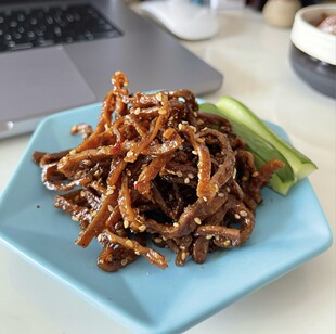 灯影豆丝重庆麻辣解馋低卡零食办公室休闲零食配料干净追剧下酒菜