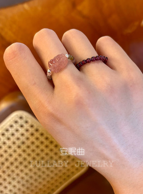 安眠曲碧玺新中式貔貅戒指