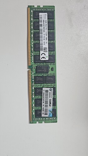 戴尔HP 16G 2RX4 PC4-2133P-RDIMM-1T 792368-001服务器内存
